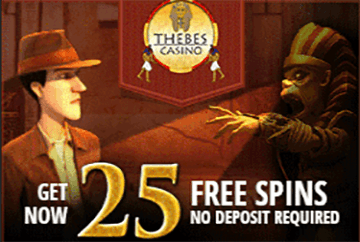 Thebes Casino online bonus