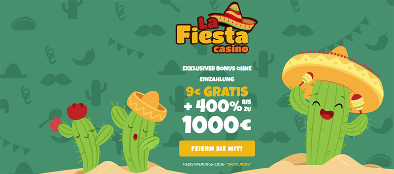 Fiesta au casino La Fiesta - gagnez un bonus de 9 € sans frais d'entrée !

Visitez de France en 2023