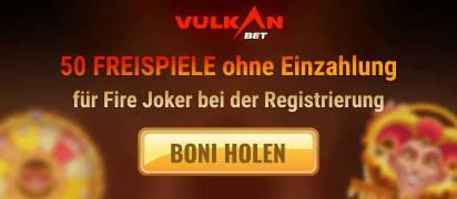 Vulkan casino 50 free spins poker