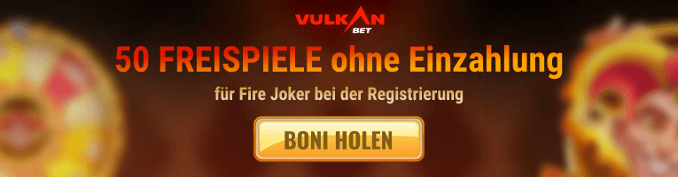 vulkanbet 50 free spins