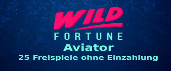 Wildfortune.io 25 Freispiele ohne Einzahlung